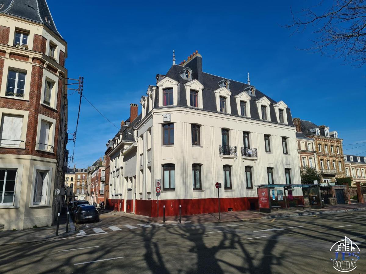 Le Phare Dieppois By Jps Holiday, Chaleureux Appartement Au Coeur De Dieppe Exteriör bild